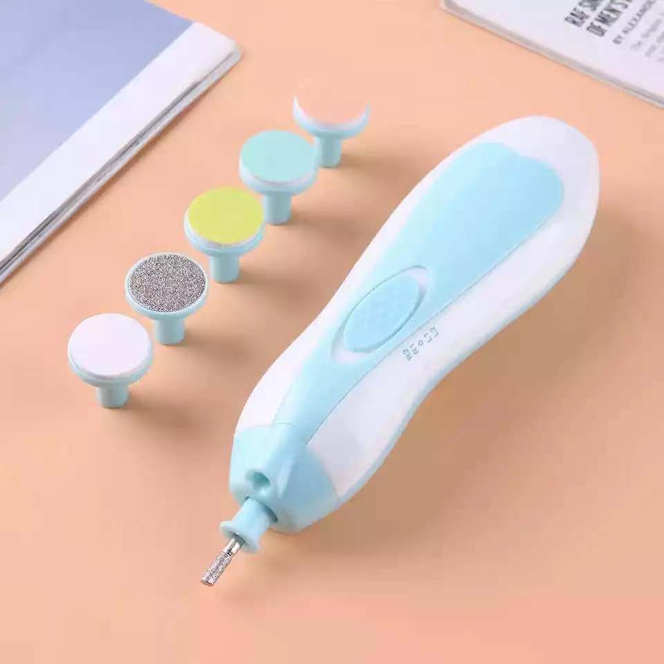 Baby Elektrische Nail Trimmer Voor Pasgeborenen Van 0 Nail Schaar Voor Baby 'S Nail Polijstmachine Manicure Tool Set Grooming Gezondheidszorg kit