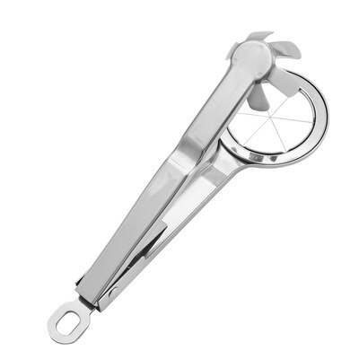 Cortador de ovos de aço inoxidável, fatiador de ovos prático, ovos cozidos, ferramenta durável, utensílios de cozinha, 1 peça