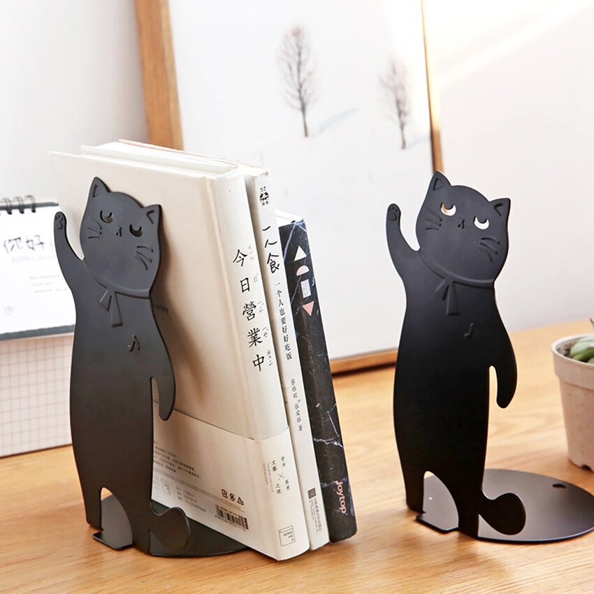 Decoratieve Boekensteunen – 1 Paar, Cartoon Knuffeleend, 17x13x10 Cm, Hars – Voor Boekenplank En Bureau