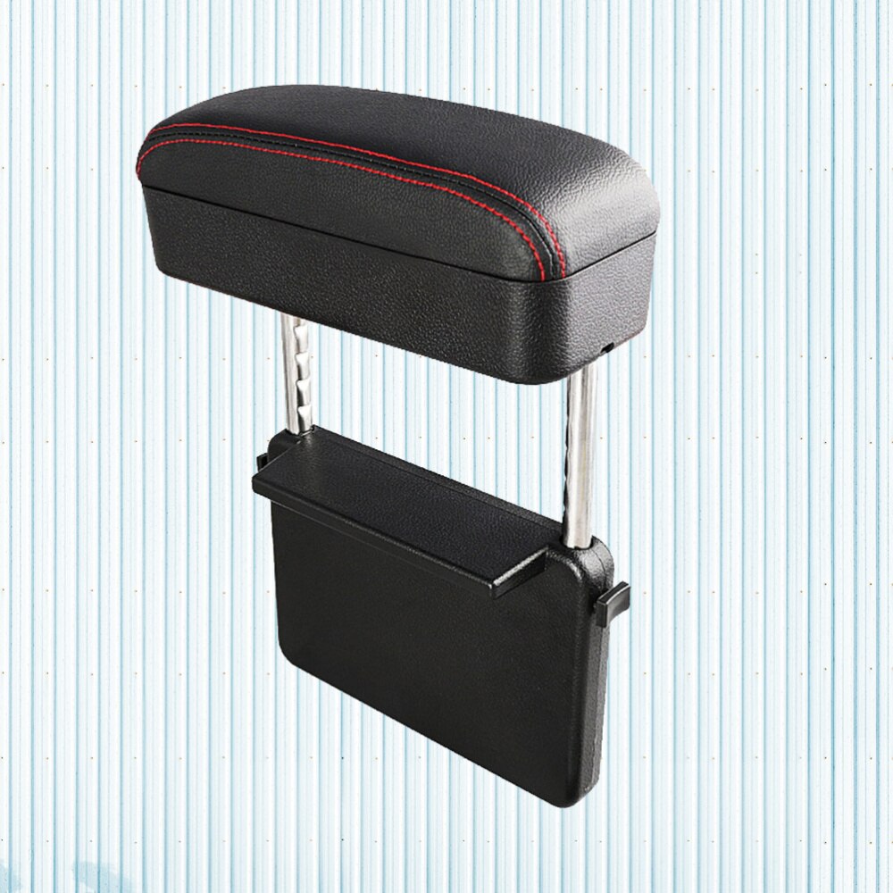 Universal Car Mounted Armrest Box Central Box Elbow Support Pad Car Center Console Armrests for Car Beige