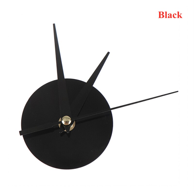 1 Set Silent Quartz Clock Movement Mechanism DIY Kit Battery Powered Hand Tool: Black