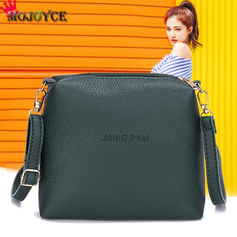 Vrouwen Handtassen Pu Leer Vrouwelijke Messenger Bags Smart Lady Casual Mini Schoudertas Meisje Crossbody Tas Chain