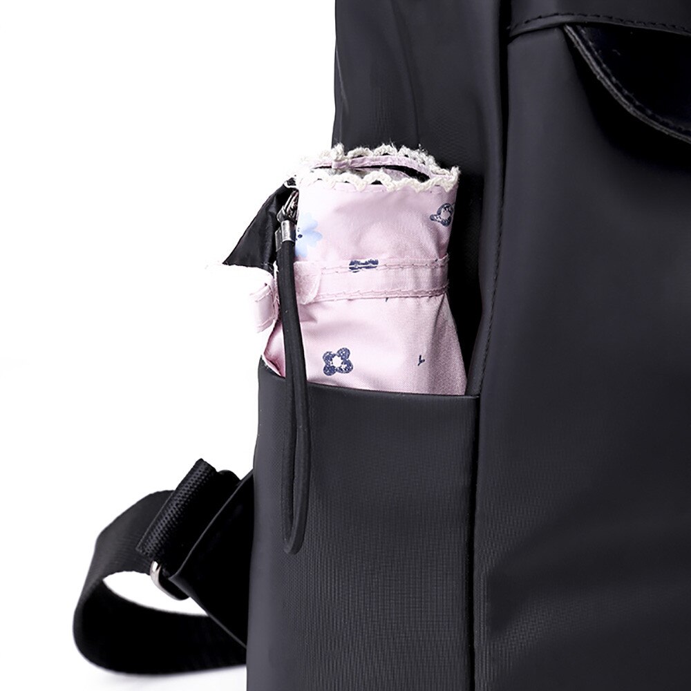 Mochila feminina oxford para viajar grande tamanho de couro macio grande capacidade mochila de viagem pacote multi-função 10-ll