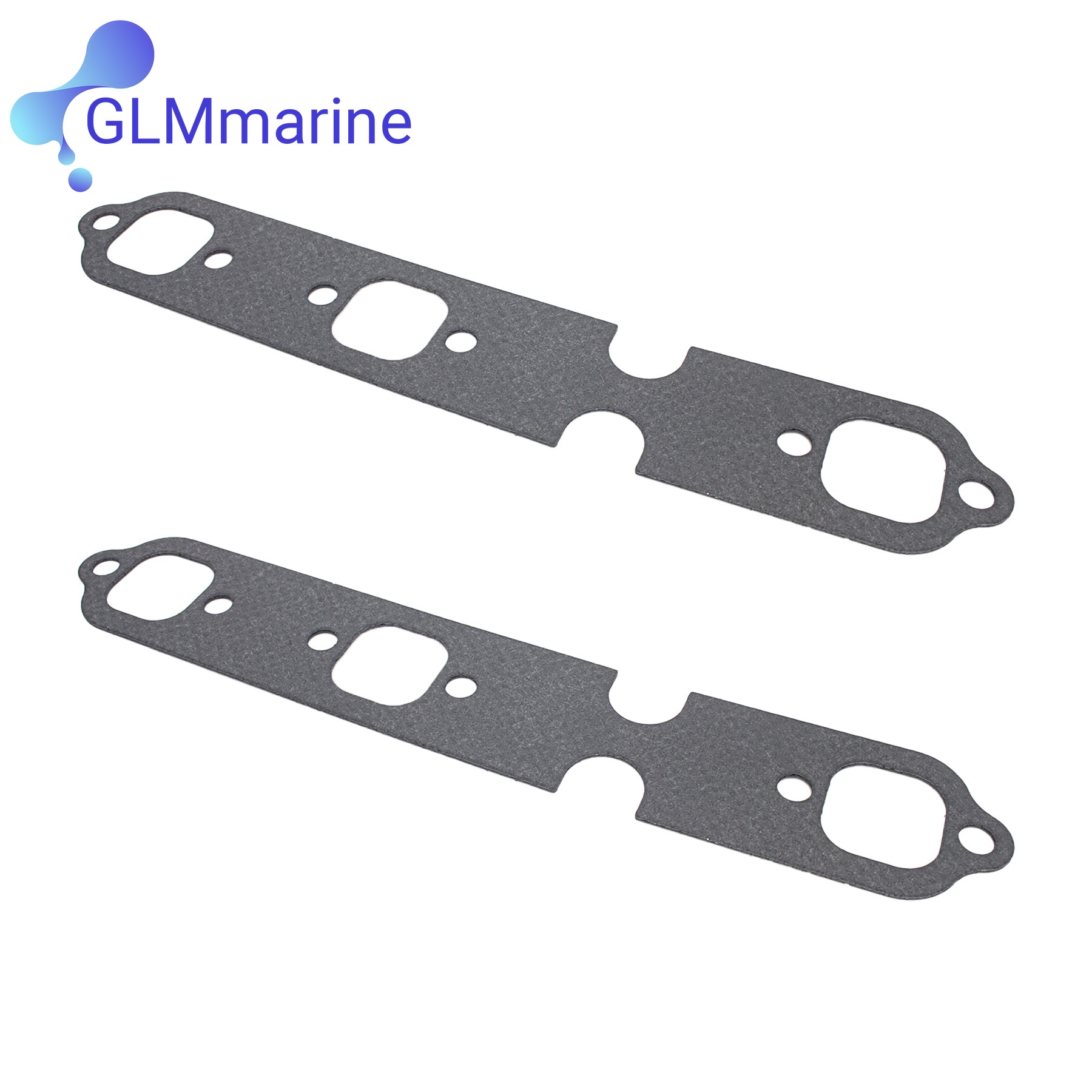Exhaust Mounting Seal Kit with Gasket for Mercruiser 4.3L V6 27-99757 27-41813 45589A1