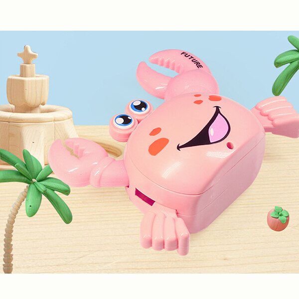 Outdoor Speelgoed 360 Graden Lopen Cartoon Elektrische Krab Met Led Muziek Voor Jongens En Meisjes Lbv