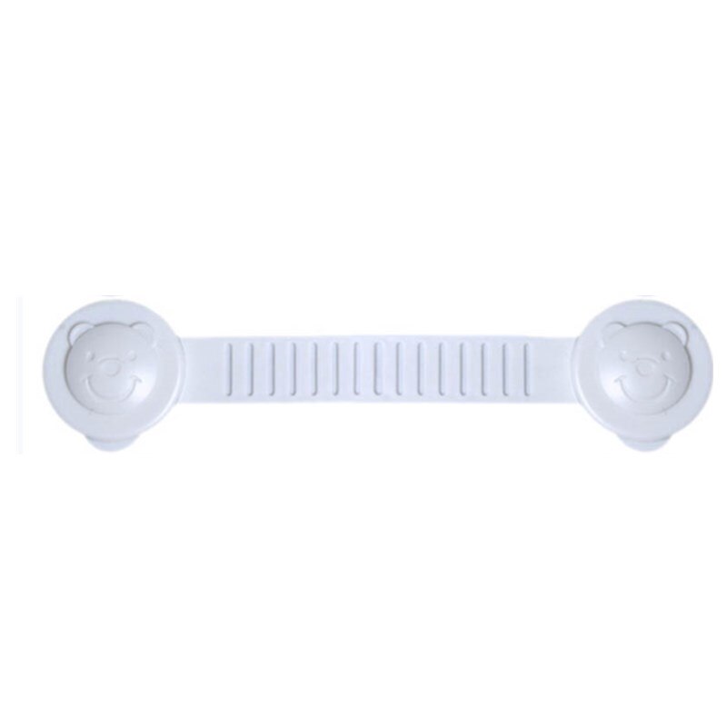 5 teile/los freundlicher Sicherheit Schutz Baby Pflege Kühlschrank sperren Art Baby Sicherheit sperren Schrank Schrank Tür Schublade Sicherheits Schloss: weiß 1stck