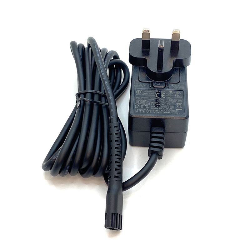 EU, UK, uns-Ladegerät, geeignet für WAHL Haarschneider-Adapter 8148/8591/8504/1919 Haarschubmodell: Licht Gelb