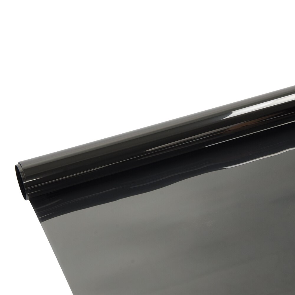 2 mil 10% vlt mørkegrå sputter solar tint film varmekontroll anti uv vindusfilm bil side frontrute film med bredde 50cm/20 "