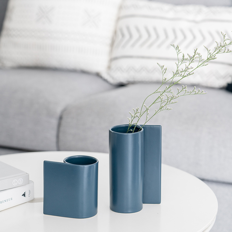 Nordic style ceramics Decorative vase Table decora... – Grandado