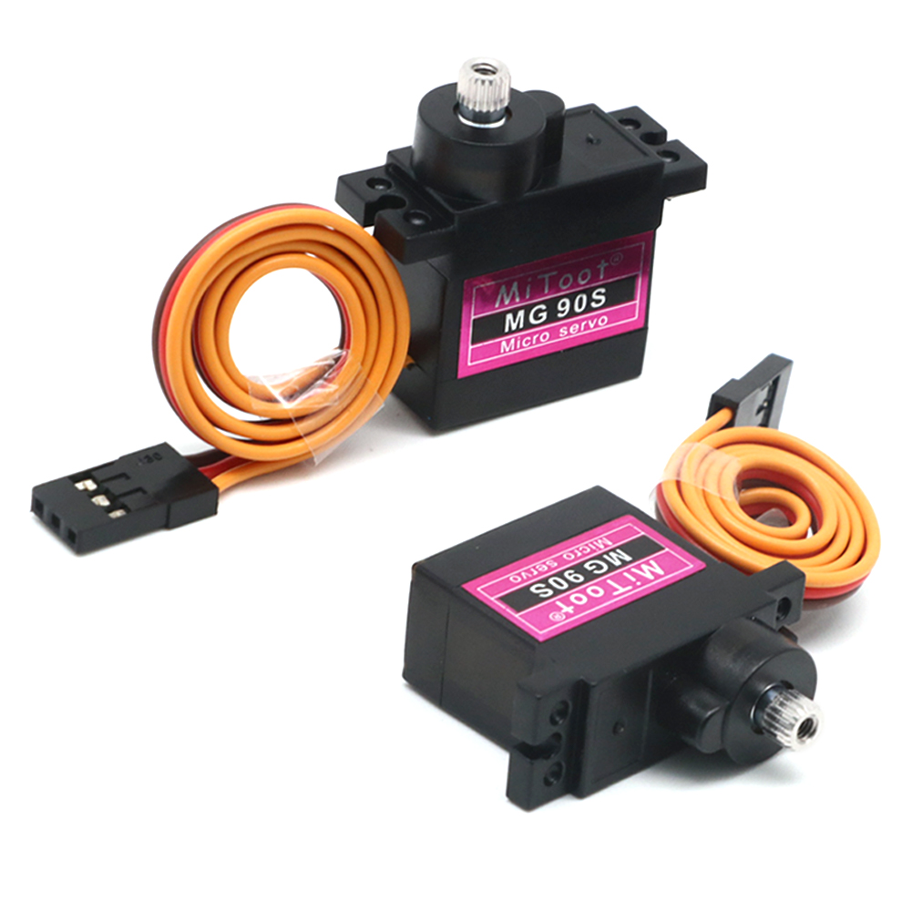 5/10 / 20szt MG90S Metal Gear Digital 9g Servo SG90 do helikoptera Rc Plane Boat Car MG90 9G Trex 450 RC Robot Helikopter