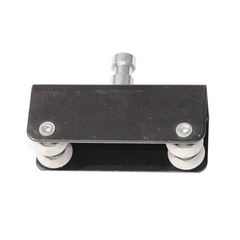Rueda de ranura de raíl de techo, Polea guía individual para equipos fotográficos, Monitor