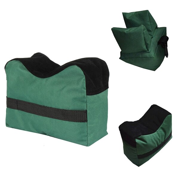 Portable Sport Front Rear Rest Bag Set Unfilled Stand