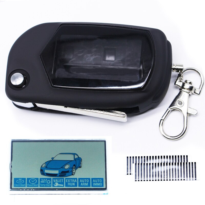 Ongesneden Blade Fob Case Voor Starline B91 B61 A91 A61 Kgb FX-5 FX-7 FX-3 Jaguar Ez-Een EZ-6 EZ-5 ez-Alpha Ez-Beta EZ-3 Ez-Een: case and Lcd5