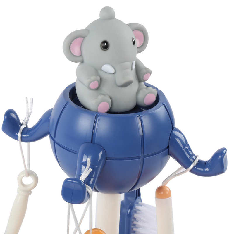 Enfants éléphant ménage outil jouets en plastique dessin animé semblant jouer nettoyage balai vadrouille brosse ensemble jouets éducatifs pour enfants