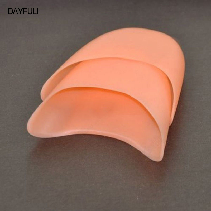 2PCS Silicone Pointe Gel Toe Ballet Dance Shoes Pads Protector