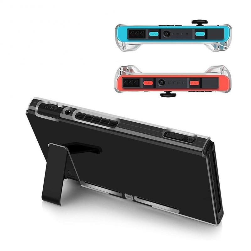 Zachte Siliconen Case Voor Nintendo Switch Cover Beschermhoes Cover Voor Nintendo Schakelaar Lite Ns Tpu Case Schelpen Met Bureau stand