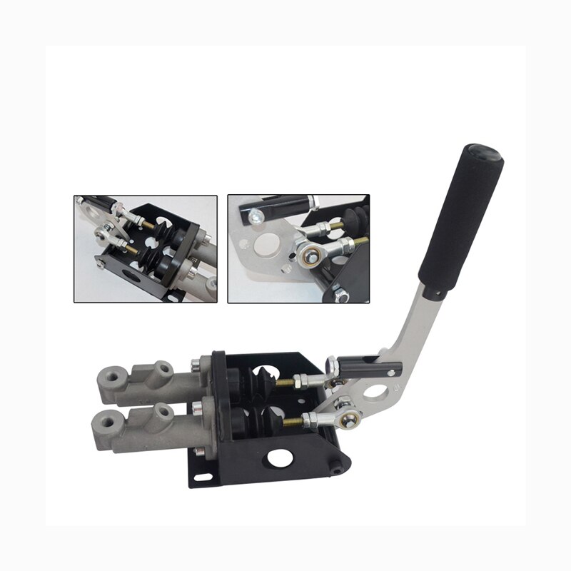 Freio de mão vertical hidráulico, acessório, derrapagem, cilindro mestre, duplo cilindro