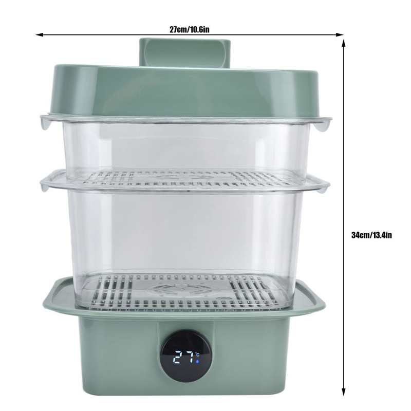 4Pcs/Set Multilayer Food Insulation Cover Transparent Leftovers Dust Cover with Temperature Panel Kitchen Gadgets Food Container