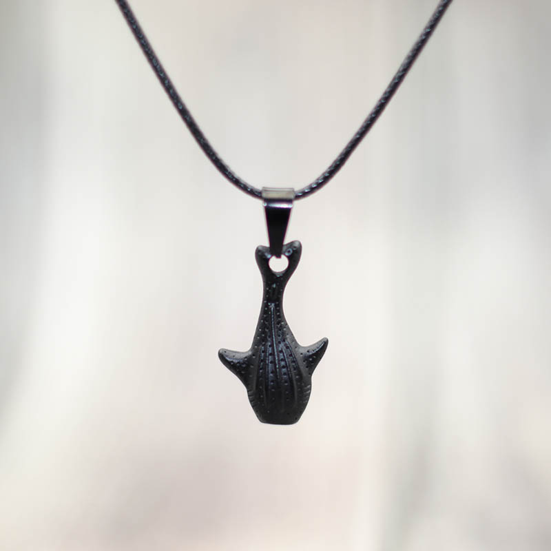 24 cm marine dyr mantahai hval halskjede menn choker krage strandsurfing hals tilbehør anheng smykker for ham