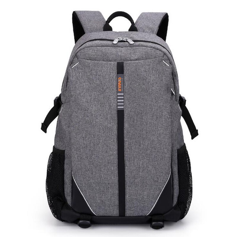 Senkey style Backpack Waterproof Oxford Students School Bags 15.6 Laptop Backpacks Women Men Teenagers Travel Bag: Gray