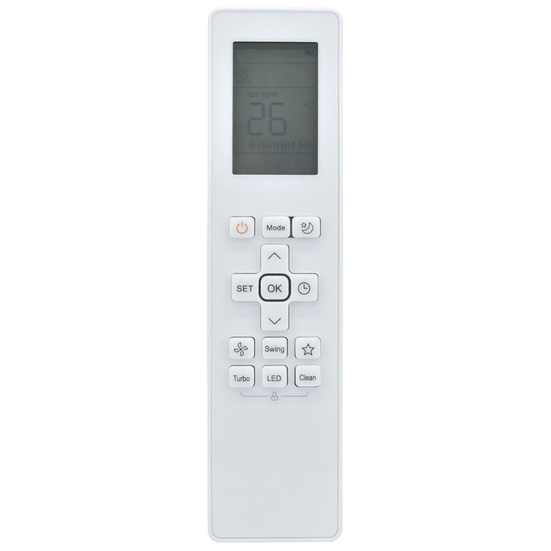 Ar Condicionado Substituição do Controle Remoto, Adequado para Midea, Komeco, Tornado, Comfee com LED, R06, BGCE, R06, BGE: CÉU AZUL