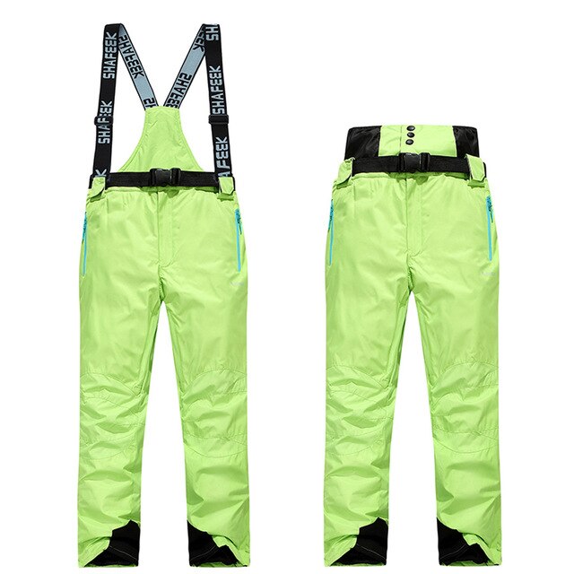 Women Ski Suit Brands Winter Warm Waterproof Windproof Clothes Snow Pants and Jacket Skiing and Snowboarding Suits: pants5 / XXL