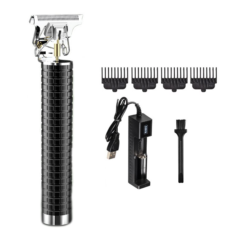 Vgr usb oppladbart hårhårklipper elektrisk hårtrimmer trådløs barbermaskin til menn barberhårskjæremaskin: Ty -03