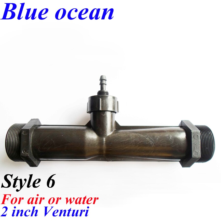 BO-0075V, venturi eingebaute rückschlag ventil PVDF Material Gas-flüssigkeit Rührgerät korrosion beständig wasser auswerfer
