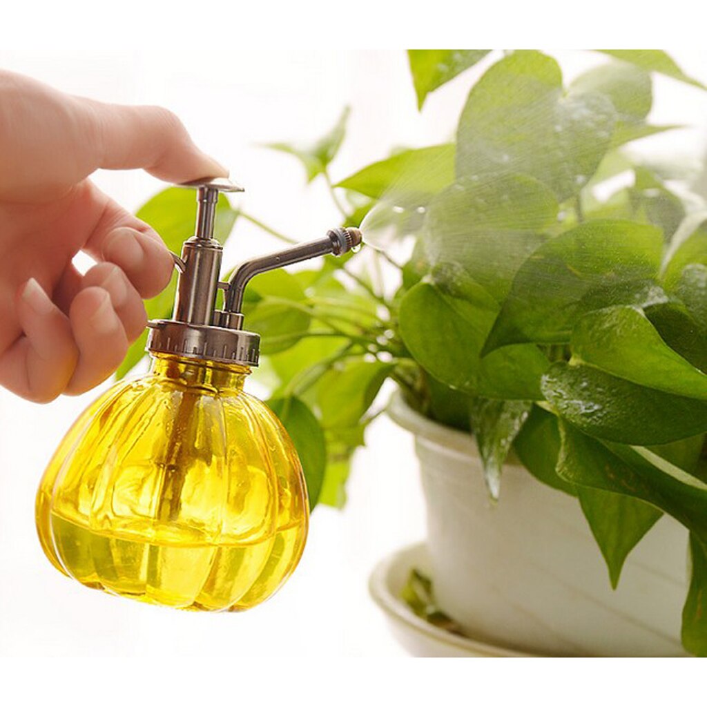 Magideal vintage spuitfles, drukspuitfles, tuinplant, bloem, waternevelfles