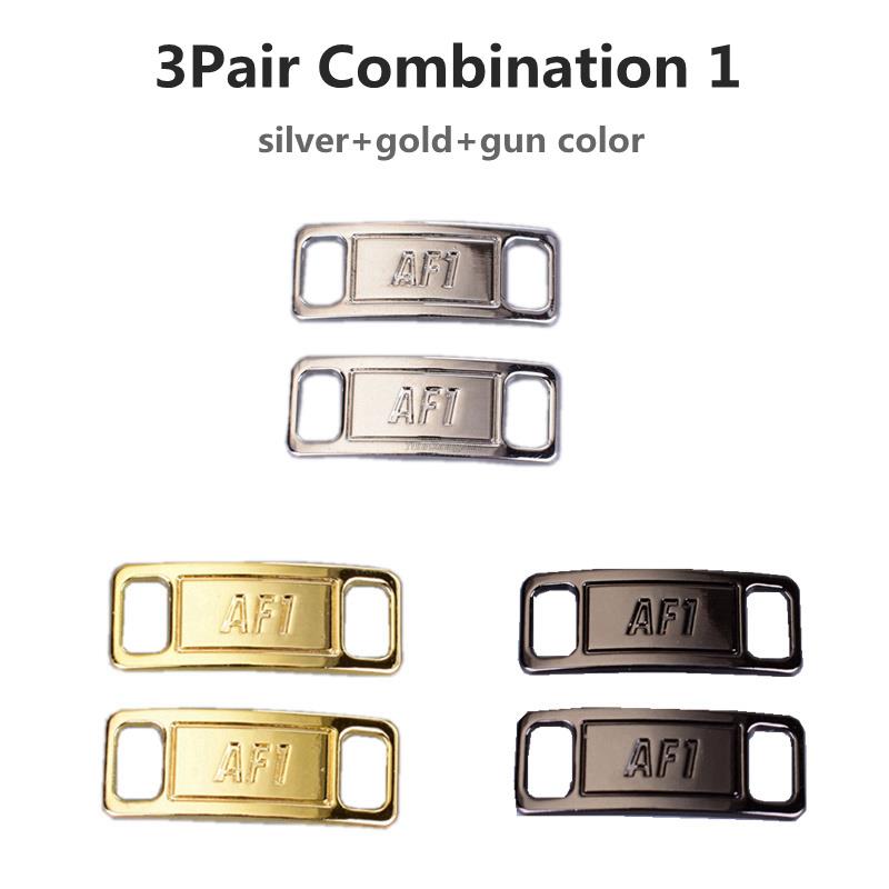 Combinación AF1 de abalorios de diamante para zapatos, cordones de , hebilla de Metal de , decoraciones, Chapa de la Fuerza Aérea 1, accesorios para zapatos