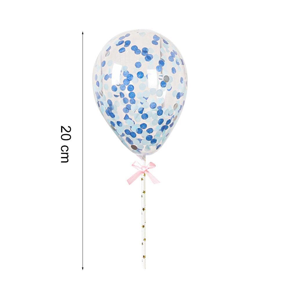 Globo de confeti de oro rosa de 5 pulgadas, decoración artesanal de cumpleaños y boda, Mini globos de lentejuelas de látex, decoración para hornear