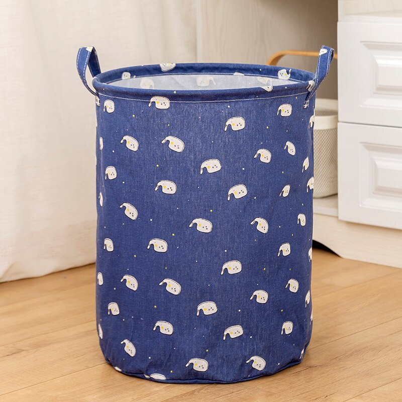 Wasmand Mand Afdrukken Waterdichte Waszak Opvouwbare Organizer Vuile Doek Bespaar Ruimte Badkamer Thuis Vouwen: 6