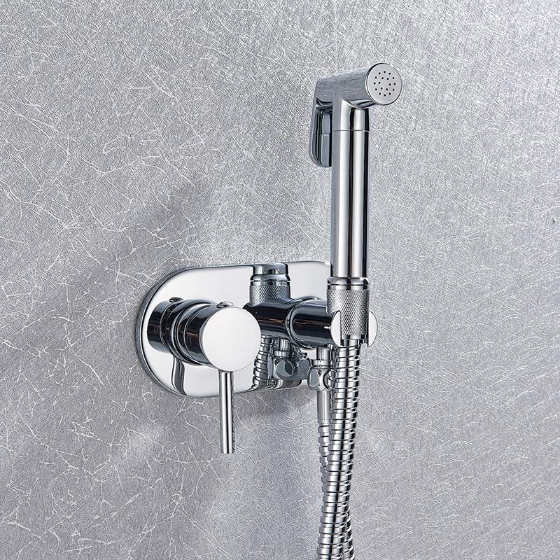 Grifos de ducha vidric bidet grifo de ducha bidet rociador de inodoro bidet mezclador de ducha musulmana ducha higienica FR: Default Title