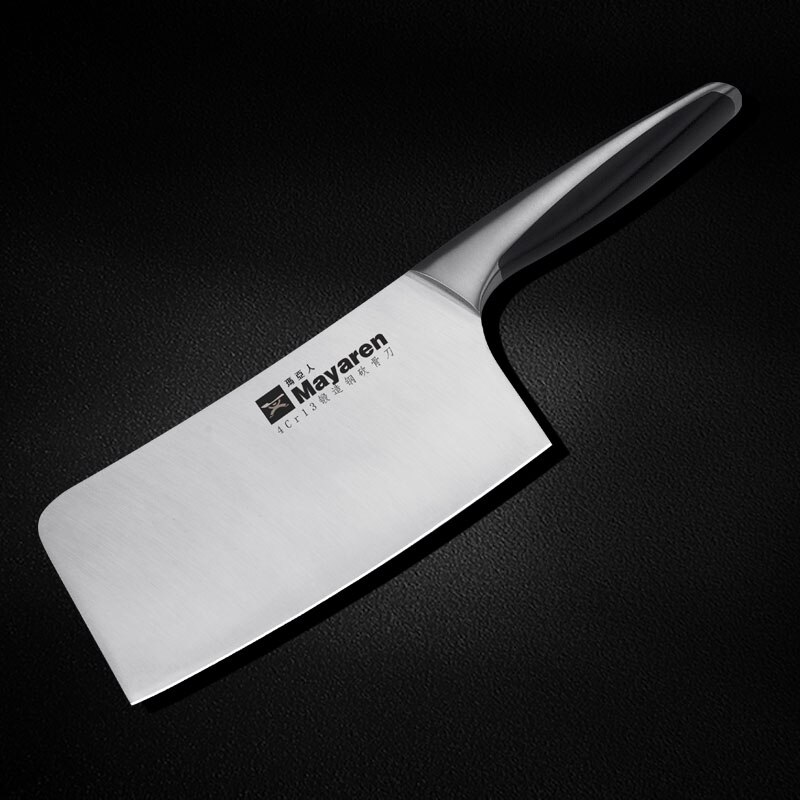 MAYA Stainless Steel Forged Kitchen Chop Bone Cut Meat Dual-purpose Knife Chef Cooking Knife Cleaver Chopper Knife