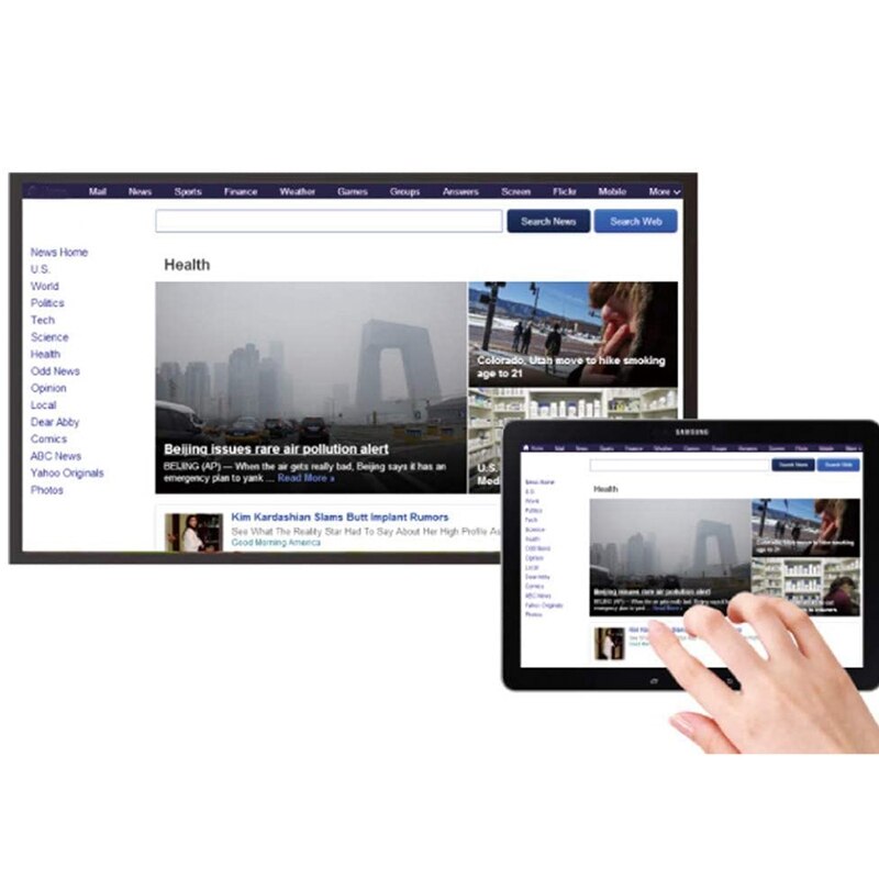 Ezcast 2.4G/5G Draadloze Tv Stick Dongle 1080P Display Ontvanger 5G Tv Stick Dual Decoder