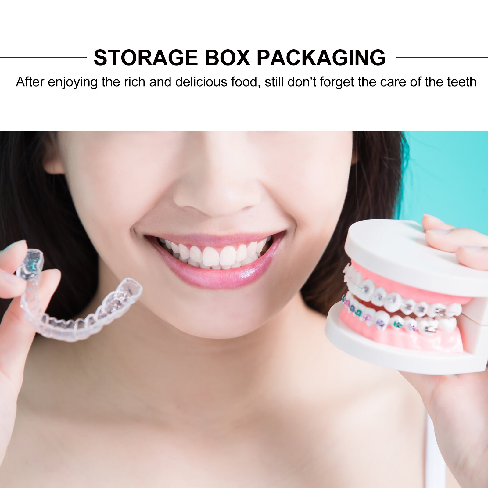 3 Boxes 60pcs Interdental Brushes Silicone Interdental Brushes Practical Inter-dental Brushes