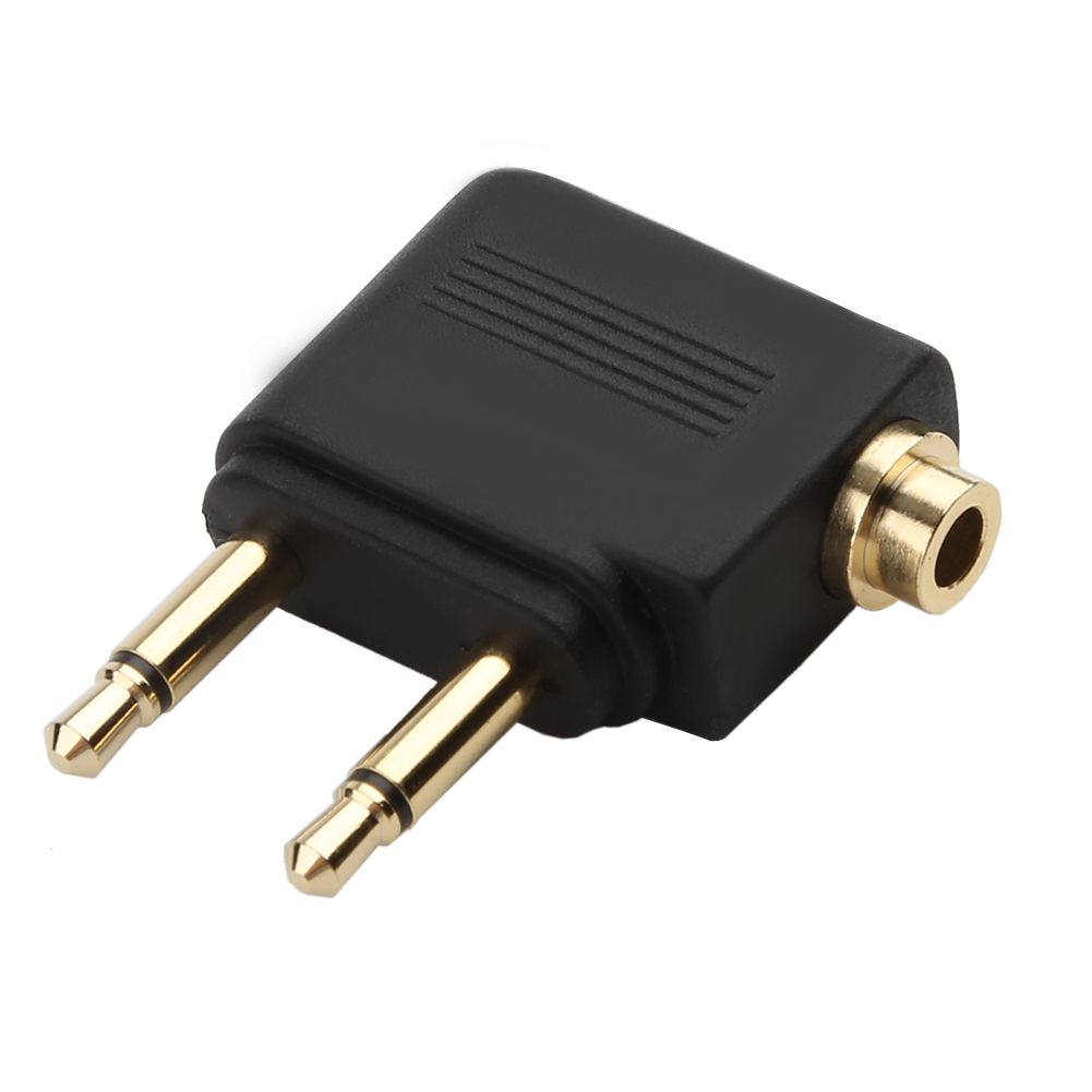 Adaptateur audio pour téléphone portable, écouteurs d'avion, convertisseur audio jack 3.5mm, accessoires de voyage