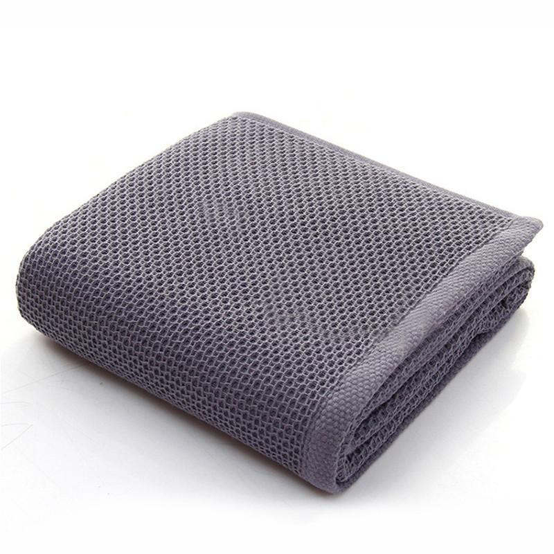 Toalla de gofrado de , accesorios de baño, toalla absorbente de color sólido, fuerte, después del ejercicio, 70x140cm