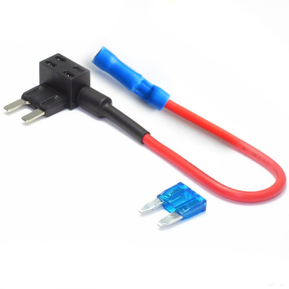 1Pcs Zekering Tap Adapter Mini Blade Zekering Houder Voor Auto Elektronische Apparaat Fit Voor Mini Stijl Houder Vervangen