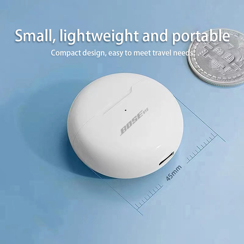 BOSEbye Profi6 True kabellos Kopfhörer Bluetooth 5.2 Kopfhörer TWS Spielen Stereo Rauschunterdrückung schwer Bass Mini in-Ohr-Ohrhörer
