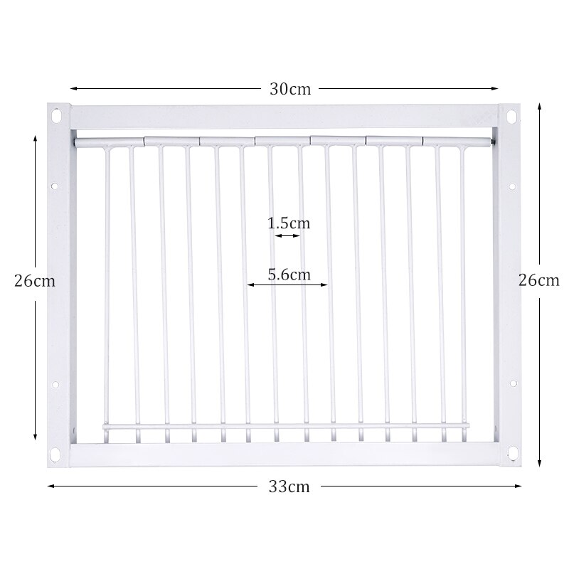 Pigeon Door Metal Wire Bars Frame Entrance Trapping Doors Loft Animal Birds Supplies Catching Bar Entry Curtain Removable: 30cm encryption