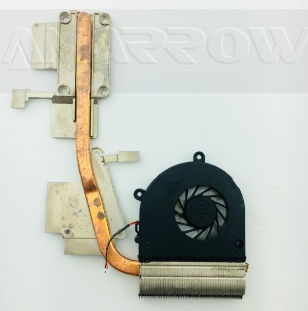 origenal Laptop CPU cooling heatsink with fan for Toshiba A660 CPU heatsink: B heatsink and fan