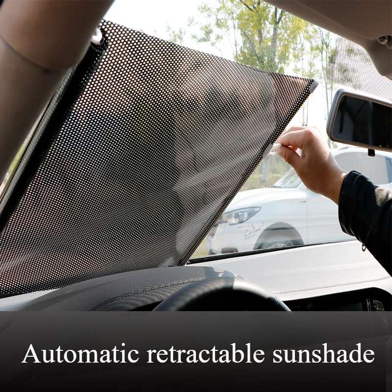 Auto Auto Versenkbare Sonnenschutz Schutz Sonnenschirm Frontscheibe Sonnenschirm Abdeckung Vorhänge Innen Windschutzscheibe Schutz Zubehör
