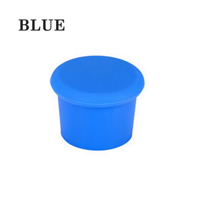 1PCs Stainless Steel Heart Wine Stoppers Champagne Wine Bottle Stopper Year Valentines Wedding Favors Cork Corkscrew: blue