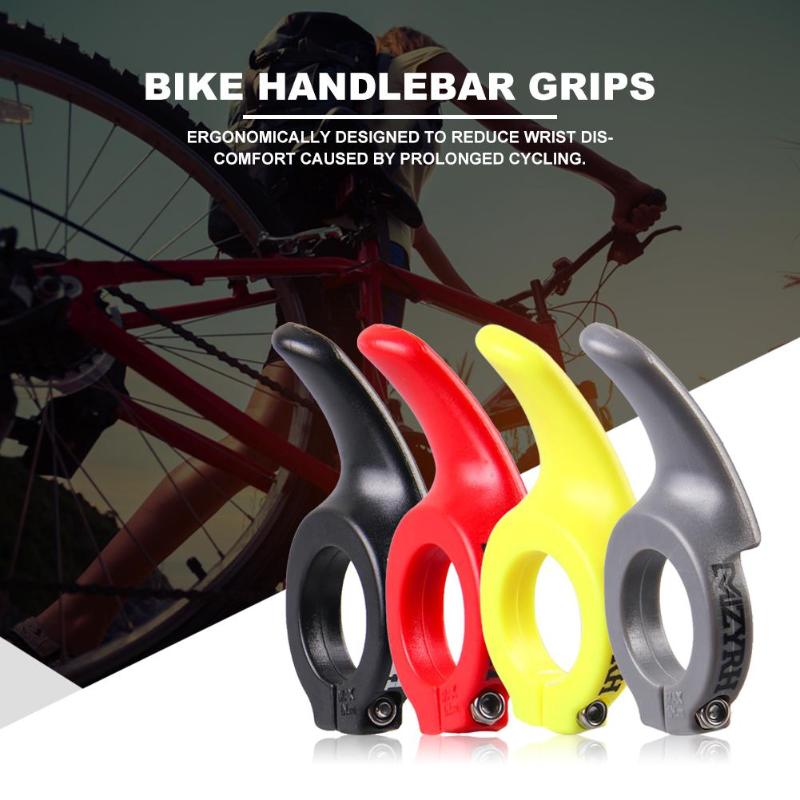 1 Pair Bike Handlebar MTB Bicycle Handle Bar Wrist Rest End Cycling Parts Ergonomic Feel Comfortable