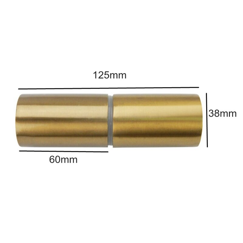 Manija de puerta de vidrio para ducha, bisagra de acero inoxidable 304 dorada, abrazadera de cristal, Clip de puerta, accesorios de baño, Hardware: Small handle