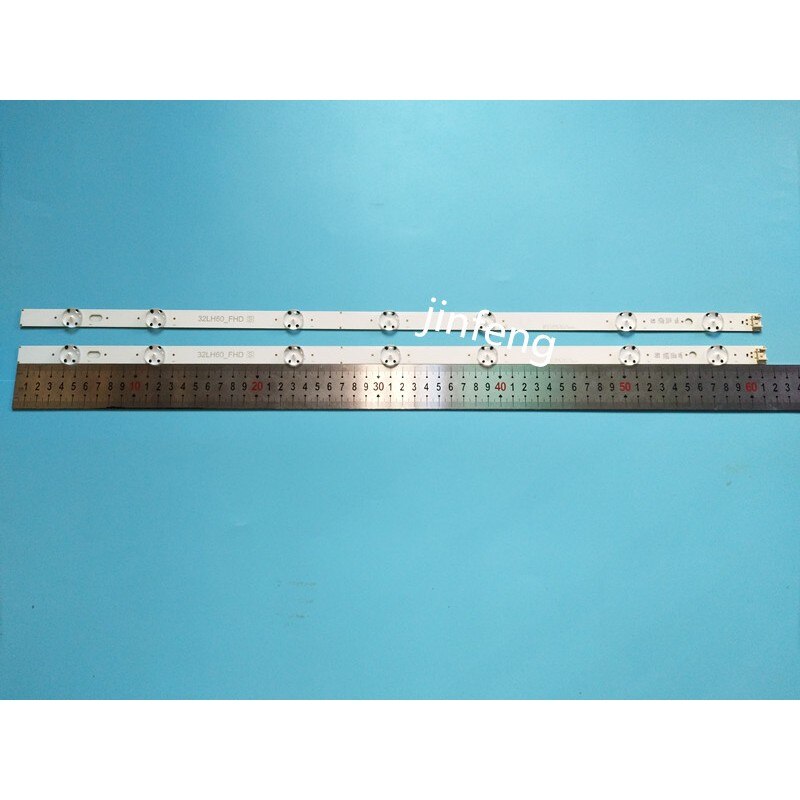 Kit 2 Stuks 7LED 615Mm Led Blacklight Strip Voor Lg 32LH604V 32LH530V 32LH60_FHD_A 32LH60_FHD S L SSC_32inch_FHD_REV01_151102