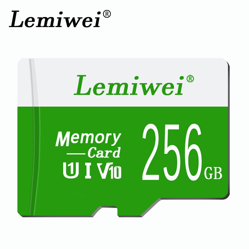 Clase 10 tarjeta Microsd de 32GB 64GB 128GB tarjeta Micro SD de 8GB 16GB tarjeta de memoria flash cartao de memoria de 32gb tarjeta Mini SD: 256GB Class10