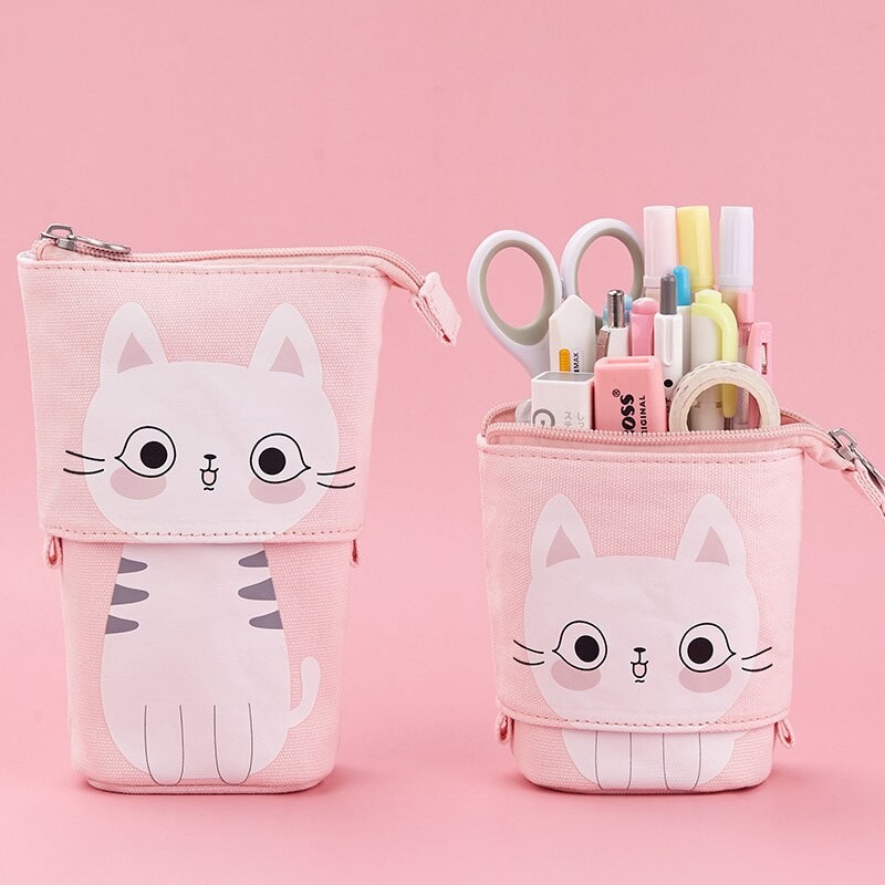 Cartuchera Estuche para lápices con diseño de gato, caja de papelería  creativa para niñas, regalos p Ndcxsfigh Libre de BPA