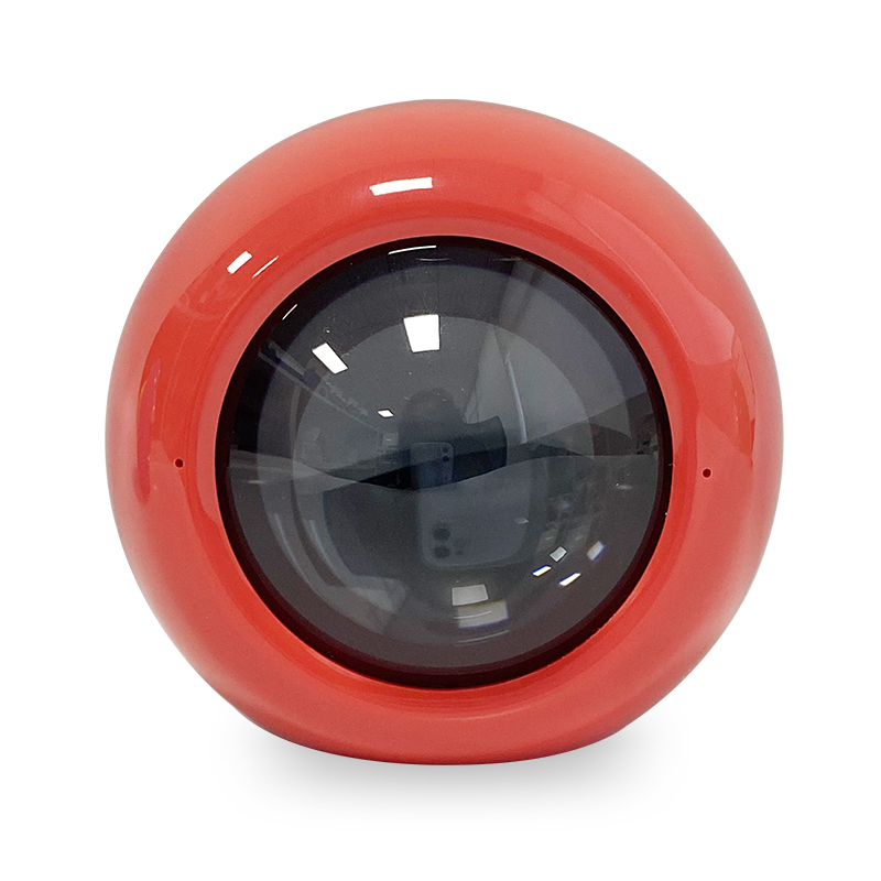 3d Crystal Ballvideo Player Displaying Customizable Video Glass Ball Electronic Screen Perfect For Couples Petsand Memorie: Red